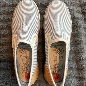Striped Slip-On Shoes